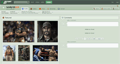 Desktop Screenshot of lundqvist.deviantart.com