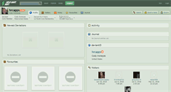 Desktop Screenshot of hrcapps.deviantart.com