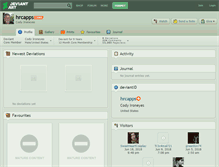 Tablet Screenshot of hrcapps.deviantart.com