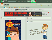 Tablet Screenshot of alfa9delta.deviantart.com
