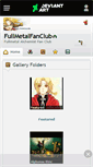 Mobile Screenshot of fullmetalfanclub.deviantart.com