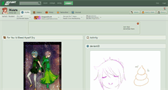Desktop Screenshot of ikuura.deviantart.com
