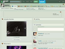 Tablet Screenshot of anamcr.deviantart.com