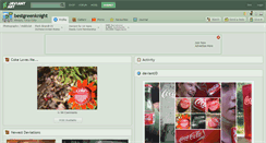 Desktop Screenshot of bestgreenknight.deviantart.com