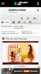 Mobile Screenshot of andrewwillish.deviantart.com