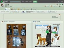 Tablet Screenshot of erix19.deviantart.com