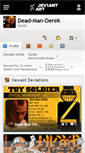 Mobile Screenshot of dead-man-derek.deviantart.com