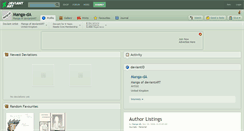 Desktop Screenshot of manga-da.deviantart.com