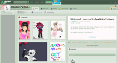 Desktop Screenshot of aishasmomfanclub.deviantart.com