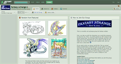 Desktop Screenshot of fantasy-xchange.deviantart.com