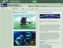 Tablet Screenshot of fantasy-xchange.deviantart.com