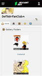 Mobile Screenshot of deitobi-fanclub.deviantart.com