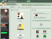 Tablet Screenshot of deitobi-fanclub.deviantart.com