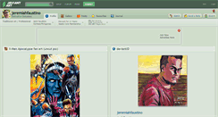 Desktop Screenshot of jeremiahfaustino.deviantart.com