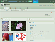 Tablet Screenshot of ananth126.deviantart.com