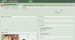 Desktop Screenshot of mizerableredemption.deviantart.com