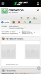 Mobile Screenshot of miamadwyn.deviantart.com