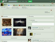 Tablet Screenshot of kt17.deviantart.com