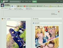 Tablet Screenshot of eriotiku.deviantart.com
