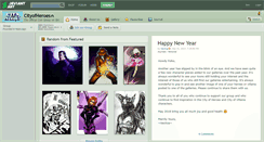 Desktop Screenshot of cityofheroes.deviantart.com
