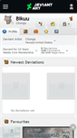 Mobile Screenshot of bikuu.deviantart.com