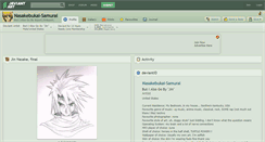 Desktop Screenshot of nasakebukai-samurai.deviantart.com