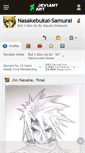Mobile Screenshot of nasakebukai-samurai.deviantart.com