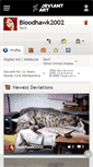 Mobile Screenshot of bloodhawk2002.deviantart.com