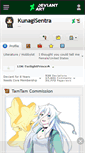 Mobile Screenshot of kunagisentra.deviantart.com