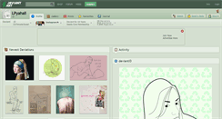 Desktop Screenshot of lpyahali.deviantart.com