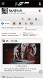 Mobile Screenshot of itsjobitch.deviantart.com