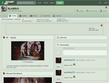 Tablet Screenshot of itsjobitch.deviantart.com