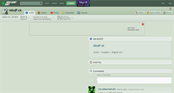 Desktop Screenshot of mindf-ck.deviantart.com