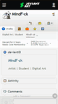 Mobile Screenshot of mindf-ck.deviantart.com