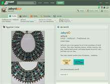Tablet Screenshot of jaibyrd.deviantart.com