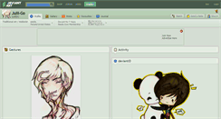 Desktop Screenshot of julii-go.deviantart.com