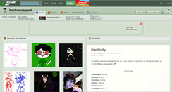 Desktop Screenshot of heirtransderpent.deviantart.com