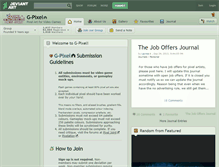 Tablet Screenshot of g-pixel.deviantart.com