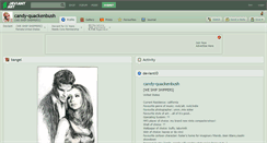 Desktop Screenshot of candy-quackenbush.deviantart.com