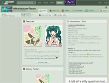 Tablet Screenshot of mikuhatsune-fans.deviantart.com