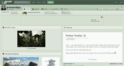 Desktop Screenshot of greensandsguy.deviantart.com