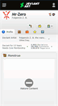 Mobile Screenshot of mr-zero.deviantart.com