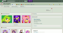 Desktop Screenshot of mina-songoose.deviantart.com
