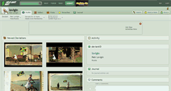 Desktop Screenshot of lovigin.deviantart.com