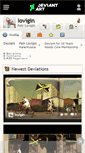 Mobile Screenshot of lovigin.deviantart.com