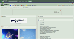 Desktop Screenshot of katar14.deviantart.com