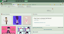 Desktop Screenshot of cutiepiethepony.deviantart.com