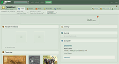 Desktop Screenshot of jesselowe.deviantart.com