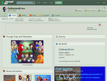 Tablet Screenshot of golbezandcrew.deviantart.com