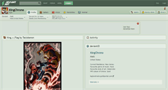 Desktop Screenshot of kingchrono.deviantart.com
